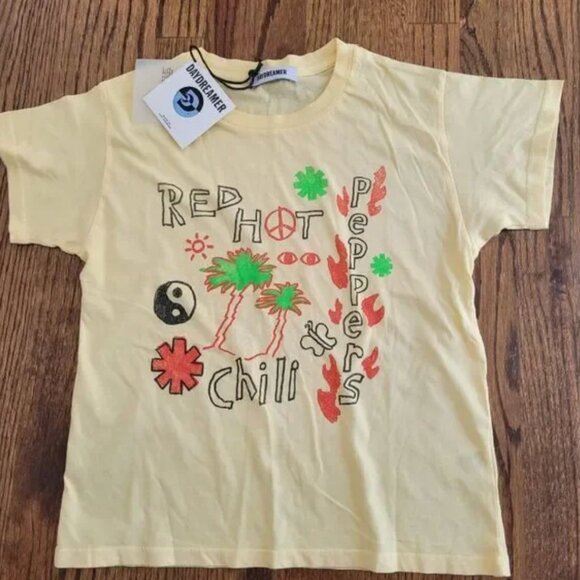 Daydreamer NWT Red Hot Chili Peppers Ringer Tee - XS - Picture 8 of 8